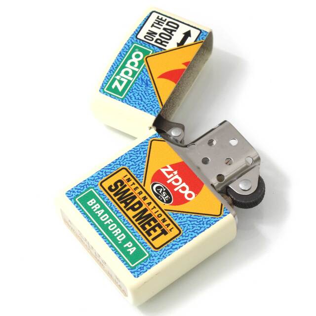 絶版/ヴィンテージ Zippo ジッポー 中古 2015年製造INTERNATIONAL SWAP