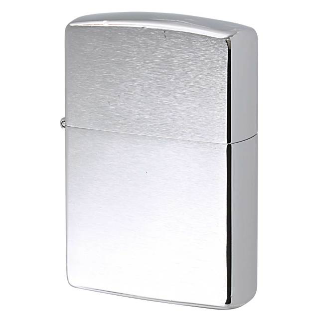 絶版/ヴィンテージ Zippo ジッポー 中古 1991年製造 No.200 ブラッシュドクローム  [A]使用感少なく状態が良い