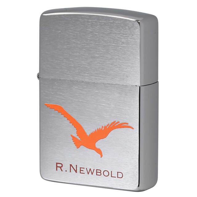 絶版/ヴィンテージ Zippo ジッポー 中古 1995年製造 ZIPPO R.Newbold アールニューボールド #200 鳥  [S]ほぼ新品同様