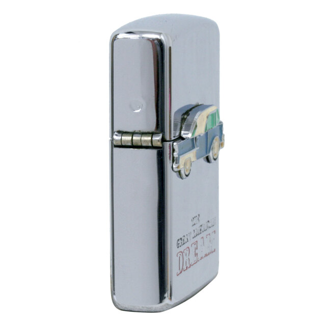 絶版/ヴィンテージ Zippo ジッポー 中古 1994年製造トリックメタル THE