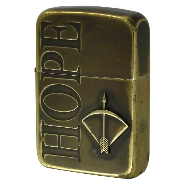 絶版/ヴィンテージ Zippo ジッポー 中古 2007年製造 1941レプリカ 50周年限定 HOPE ホープ 懸賞非売品 真鍮  [C]使用感あり傷汚れあり