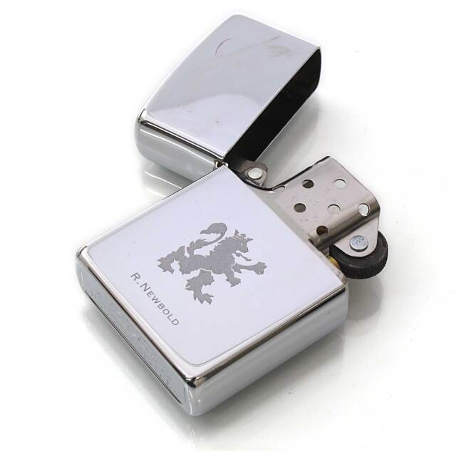 絶版/ヴィンテージ Zippo ジッポー 中古 2001年製造ZIPPO R