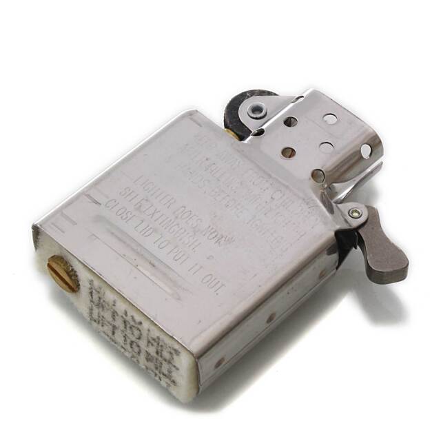 絶版/ヴィンテージ Zippo ジッポー 中古 2001年製造ZIPPO R