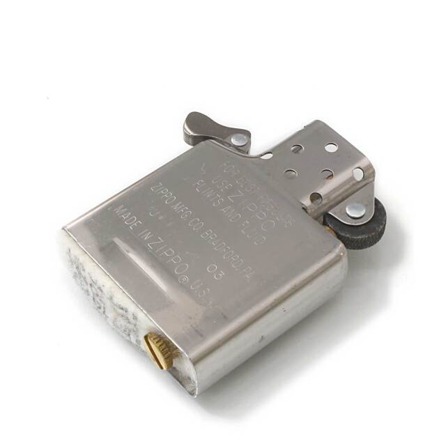 絶版/ヴィンテージ Zippo ジッポー 中古 2002年製造ZIPPO R.Newbold 試