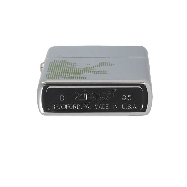 絶版/ヴィンテージ Zippo ジッポー 中古 2005年製造ZIPPO R.Newbold 試