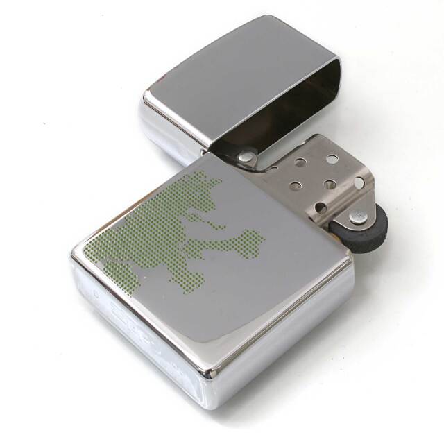 絶版/ヴィンテージ Zippo ジッポー 中古 2005年製造ZIPPO R.Newbold 試
