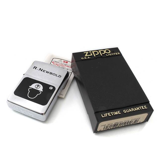絶版/ヴィンテージ Zippo ジッポー 中古 1998年製造ZIPPO R.Newbold