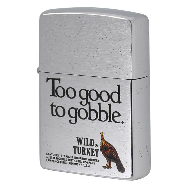 絶版/ヴィンテージ Zippo ジッポー 中古 1994年製造 ワイルドターキー WILD TURKEY  [A]使用感少なく状態が良い