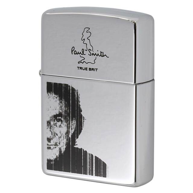 絶版/ヴィンテージ Zippo ジッポー 中古 1997年製造 ZIPPO Paul Smith ポール・スミス True Brit トゥルーブリット  [S]ほぼ新品同様