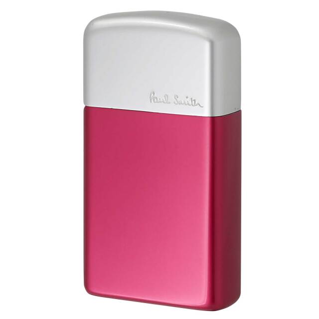 絶版/ヴィンテージ Zippo ジッポー 中古 2000年製造 ZIPPO Paul Smith ポール・スミス スリム アルミケース SLIM Aluminum case サーモンピンク  [S]ほぼ新品同様