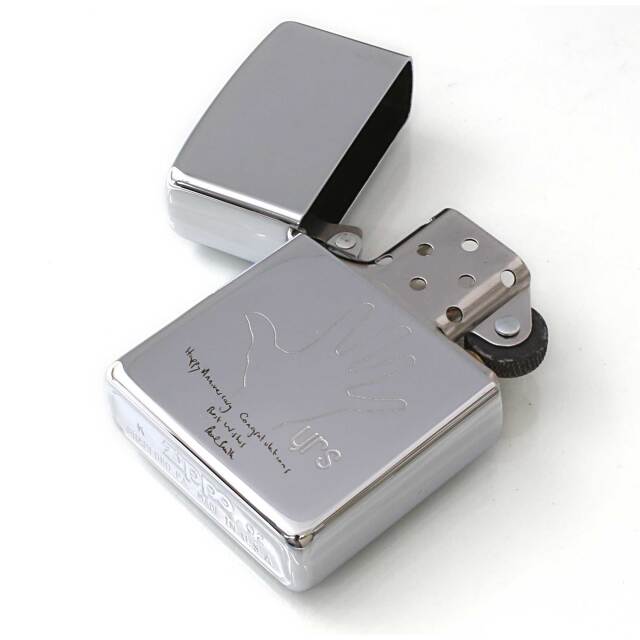 絶版/ヴィンテージ Zippo ジッポー 中古 2002年製造ZIPPO Paul Smith
