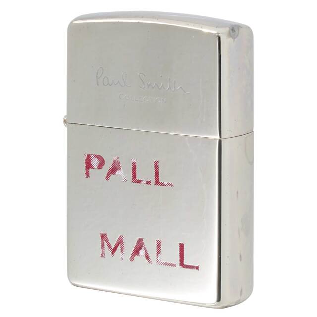 絶版/ヴィンテージ Zippo ジッポー 中古 2002年製造 ZIPPO Paul Smith Collection ポール・スミス コレクション Pall Mall  [A]使用感少なく状態が良い