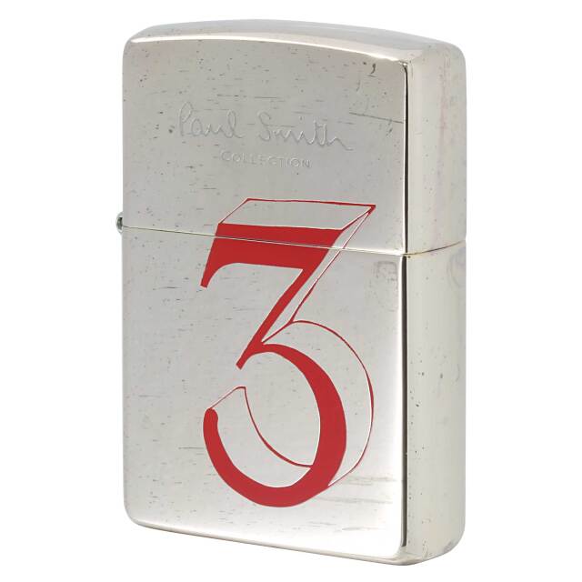絶版/ヴィンテージ Zippo ジッポー 中古 2002年製造 ZIPPO Paul Smith Collection ポール・スミス コレクション 3  [A]使用感少なく状態が良い