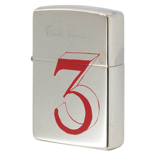 絶版/ヴィンテージ Zippo ジッポー 中古 2002年製造 ZIPPO Paul Smith Collection ポール・スミス コレクション 3  [A]使用感少なく状態が良い