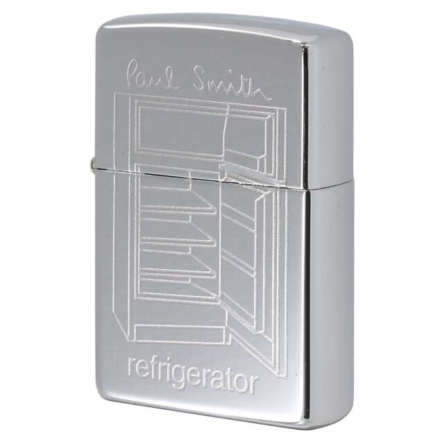 絶版/ヴィンテージ Zippo ジッポー 中古 1998年製造 ZIPPO Paul Smith ポール・スミス 冷蔵庫 Refrigerator  [S]ほぼ新品同様