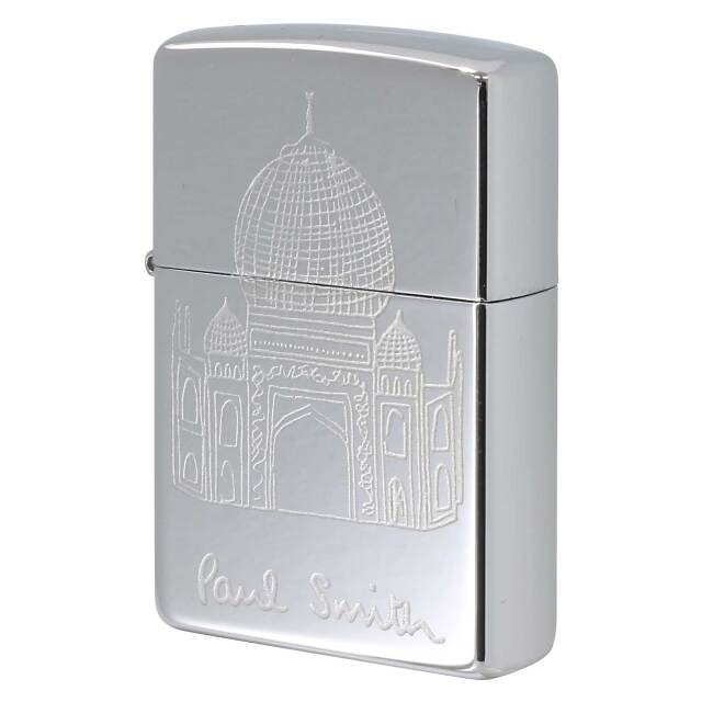 絶版/ヴィンテージ Zippo ジッポー 中古 1999年製造 ZIPPO Paul Smith ポール・スミス タージ・マハル  [S]ほぼ新品同様