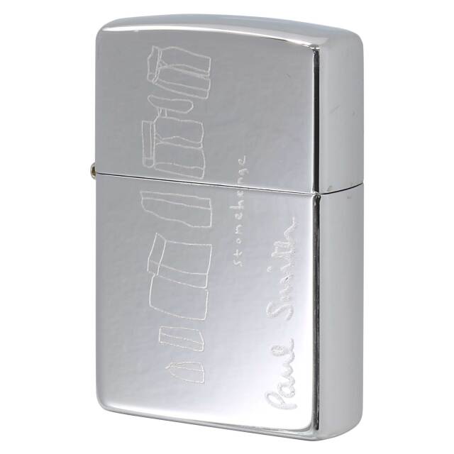zippo Paul Smith JEANS  2面加工 2002年製 絶版/ヴィンテージ Zippo ジッポー 中古 2002年製造ZIPPO Paul