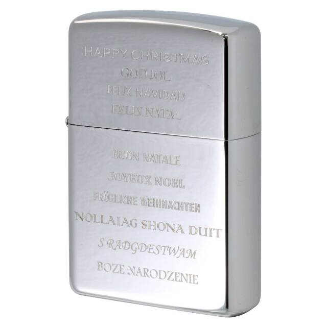 絶版/ヴィンテージ Zippo ジッポー 中古 2005年製造 ZIPPO Paul Smith ポール・スミス 世界のメリークリスマス  [S]ほぼ新品同様
