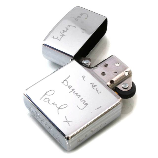 絶版/ヴィンテージ Zippo ジッポー 中古 2012年製造ZIPPO Paul Smith