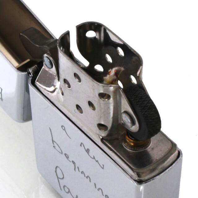 絶版/ヴィンテージ Zippo ジッポー 中古 2012年製造ZIPPO Paul Smith