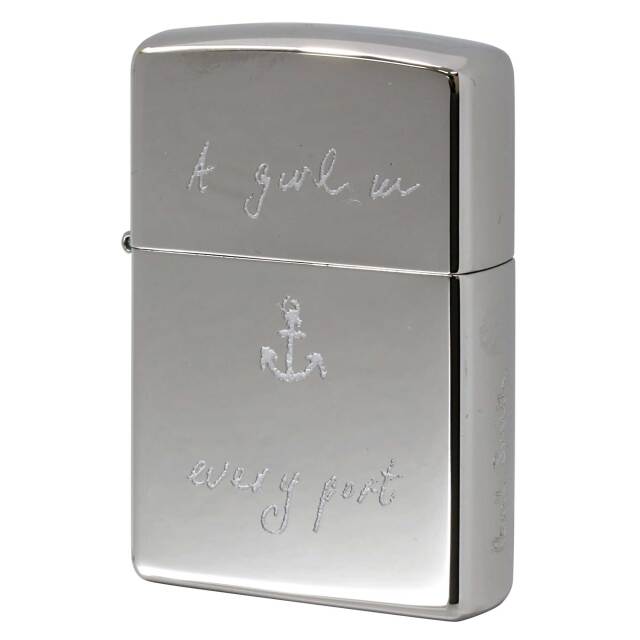 絶版/ヴィンテージ Zippo ジッポー 中古 2012年製造 ZIPPO Paul Smith ポール・スミス 錨 アンカー  [S]ほぼ新品同様