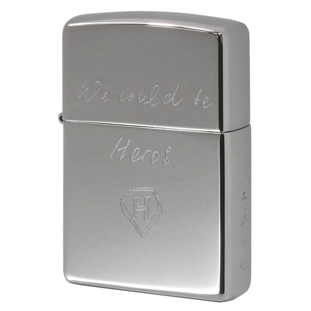 絶版/ヴィンテージ Zippo ジッポー 中古 2012年製造 ZIPPO Paul Smith ポール・スミス We could be heros  [S]ほぼ新品同様