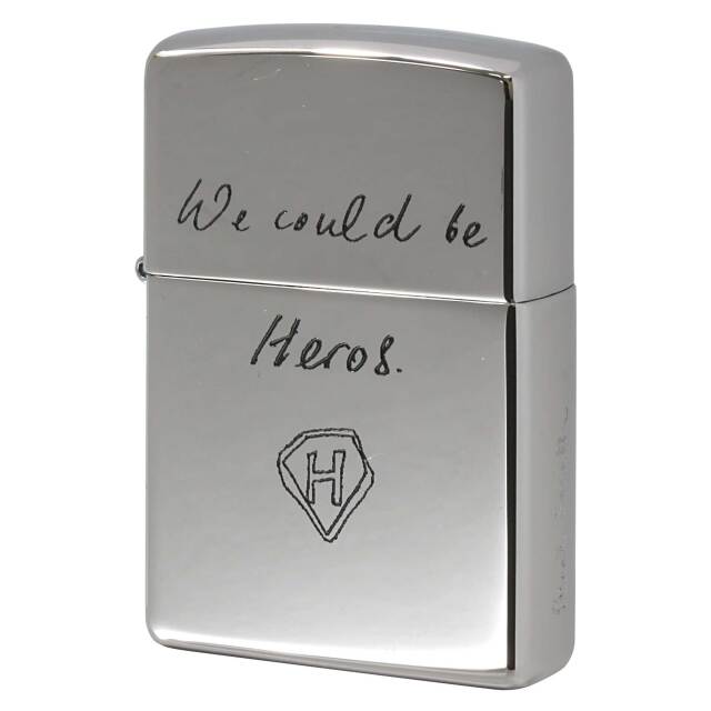 絶版/ヴィンテージ Zippo ジッポー 中古 2012年製造 ZIPPO Paul Smith ポール・スミス We could be heros  [S]ほぼ新品同様
