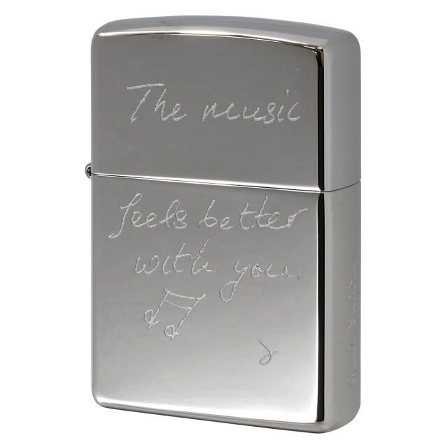 絶版/ヴィンテージ Zippo ジッポー 中古 2013年製造 ZIPPO Paul Smith ポール・スミス The music feels better with eith you  [S]ほぼ新品同様
