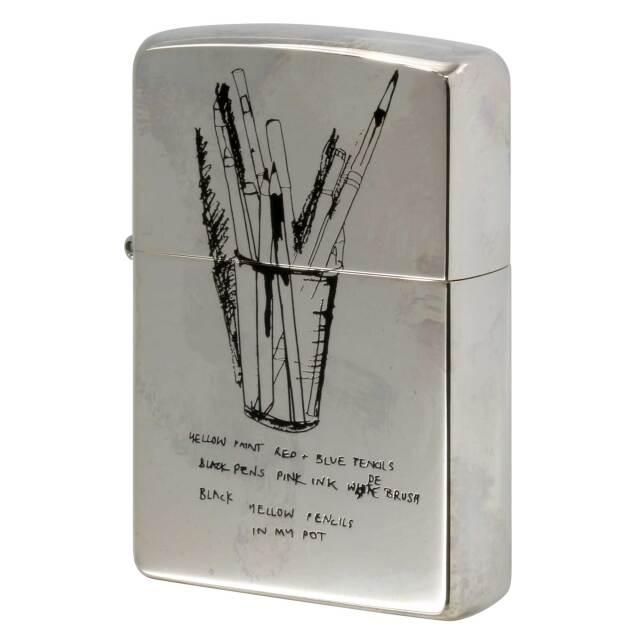 絶版/ヴィンテージ Zippo ジッポー 中古 2002年製造 ZIPPO Paul Smith Collection ポール・スミス コレクション 画材  [A]使用感少なく状態が良い