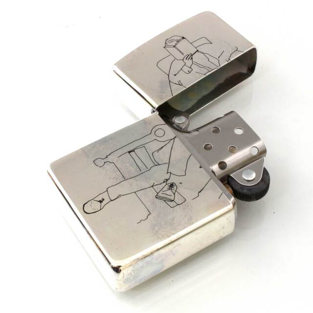zippo ポールスミス ヴィンテージ シルバー 希少モデル 2003年製 絶版  