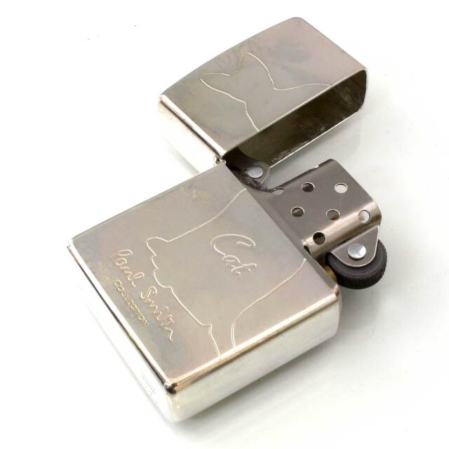 絶版/ヴィンテージ Zippo ジッポー 中古 1997年製造ZIPPO Paul Smith