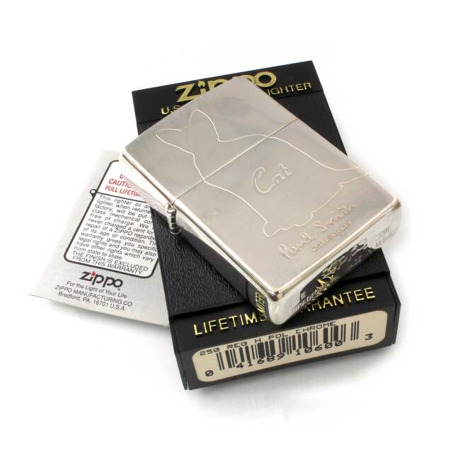 絶版/ヴィンテージ Zippo ジッポー 中古 1997年製造ZIPPO Paul Smith
