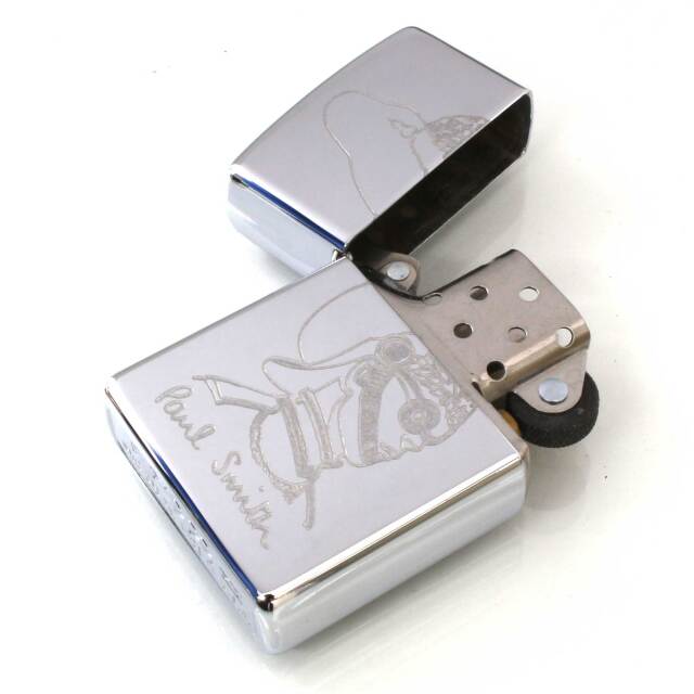 絶版/ヴィンテージ Zippo ジッポー 中古 1999年製造ZIPPO Paul Smith