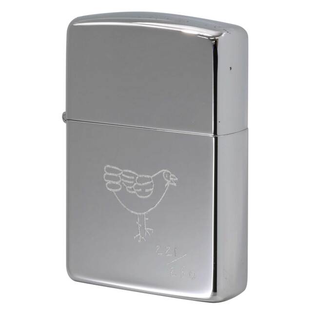 絶版/ヴィンテージ Zippo ジッポー 中古 1994年製造 ZIPPO Paul Smith ポール・スミス 鳥 シリアルナンバー 221/250  [S]ほぼ新品同様