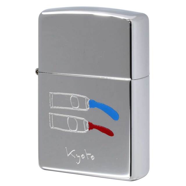 絶版/ヴィンテージ Zippo ジッポー 中古 2002年製造 ZIPPO Paul Smith ポール・スミス 絵具 京都エディション シリアル番号 150/150  [S]ほぼ新品同様