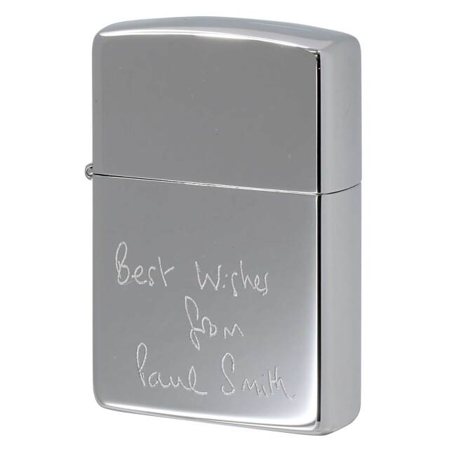 絶版/ヴィンテージ Zippo ジッポー 中古 1994年製造 ZIPPO Paul Smith ポール・スミス Best W:shes from Paul Smith  [S]ほぼ新品同様