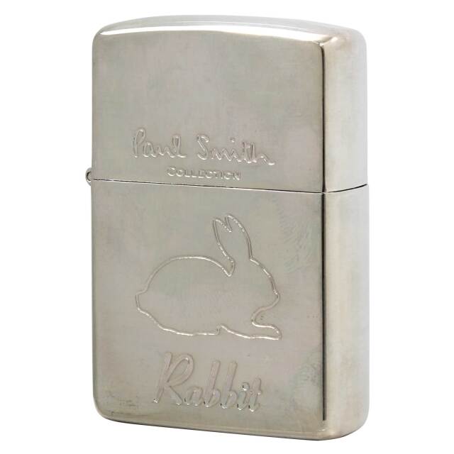 絶版/ヴィンテージ Zippo ジッポー 中古 1997年製造 ZIPPO Paul Smith Collection ポール・スミス コレクション うさぎ ラビット  [A]使用感少なく状態が良い
