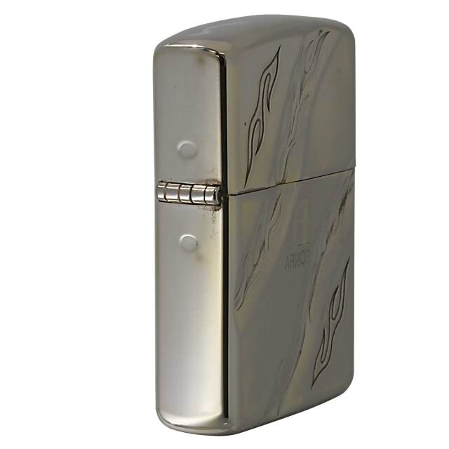絶版/ヴィンテージ Zippo ジッポー 中古 2003年製造ARMOR TRIVAL