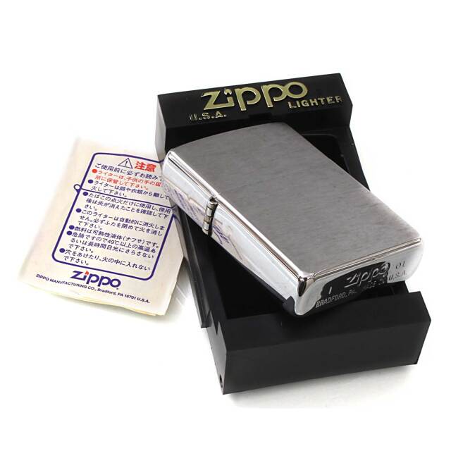 ランボーのジッポ未使用 楽天市場】ZIPPO ジッポ ライター サテンクローム zippo