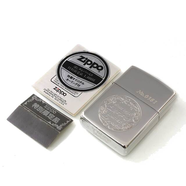 zippo ポロ クラブ 筆記体 ヴィンテージ シルバー 1991年製 絶版/ヴィンテージ Zippo ジッポー 中古 1991年製造限定1,000個