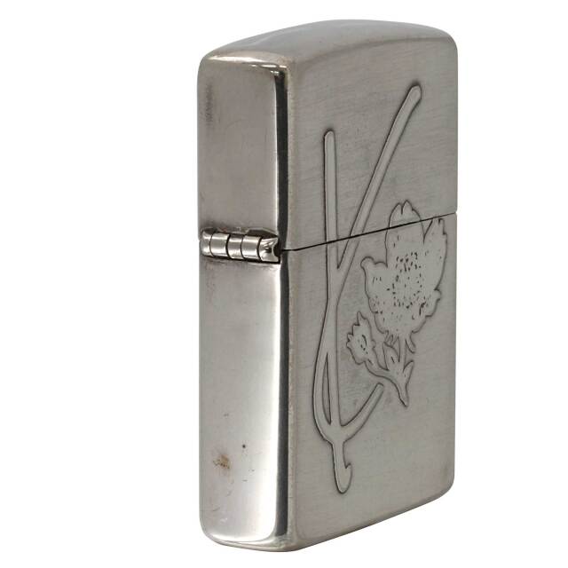 絶版/ヴィンテージ Zippo ジッポー 中古 1993年製造KENZO 薔薇