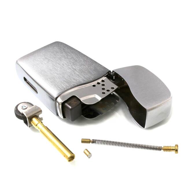 絶版/ヴィンテージ Zippo ジッポー 中古 2007年製造ZIPPO フリントガス