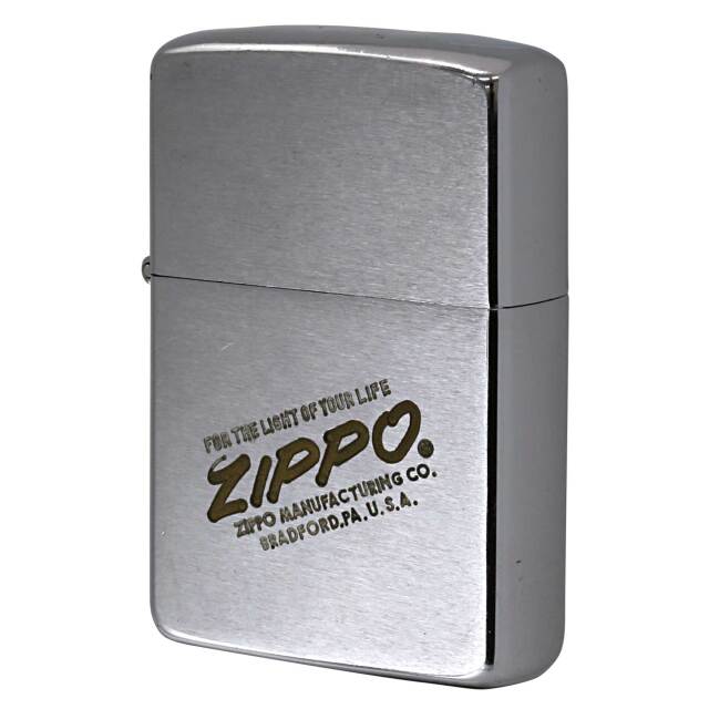 絶版/ヴィンテージ Zippo ジッポー 中古 1987年製造 ジッポ ロゴ ZIPPO LOGO 1955-1979年使用  [B]使用感ありやや傷汚れあり