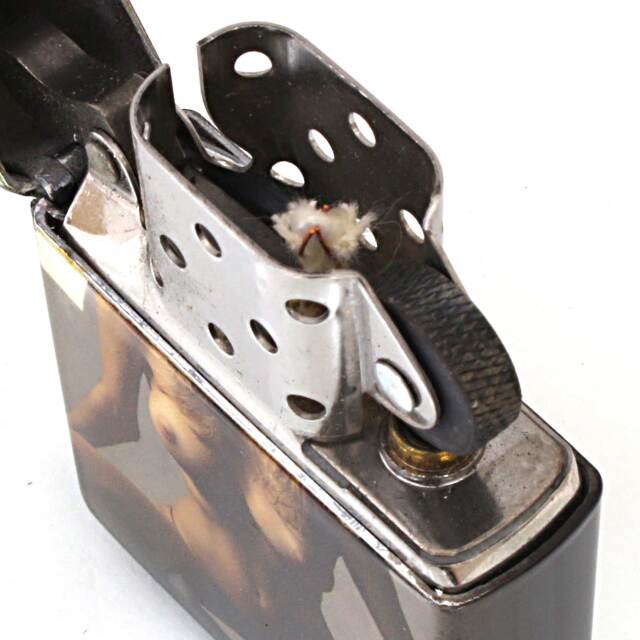 絶版/ヴィンテージ Zippo ジッポー 中古 2006年製造セクシー レディ