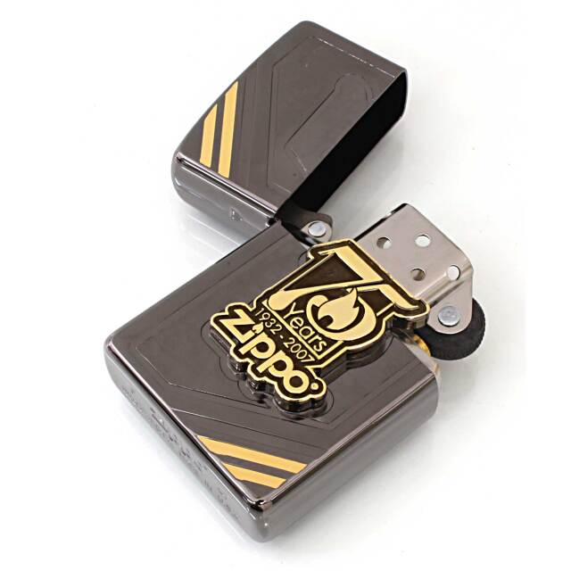 1955年式保存状態、良好です 絶版/ヴィンテージ Zippo ジッポー 中古 2007年製造限定500個 75 Years