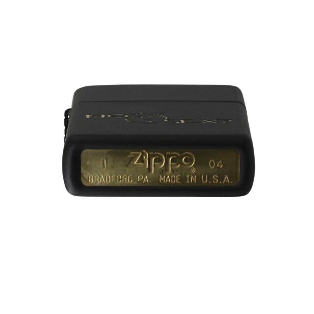 絶版/ヴィンテージ Zippo ジッポー 中古 2004年製造NO SEX？ ブラック