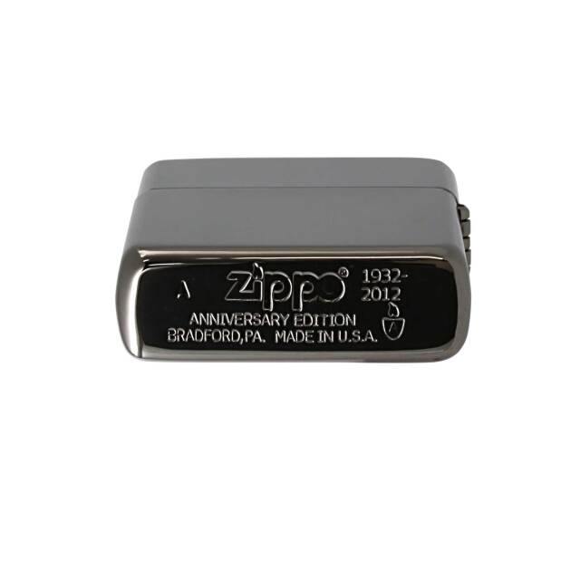 絶版/ヴィンテージ Zippo ジッポー 中古 2012年製造限定41,932個 80th