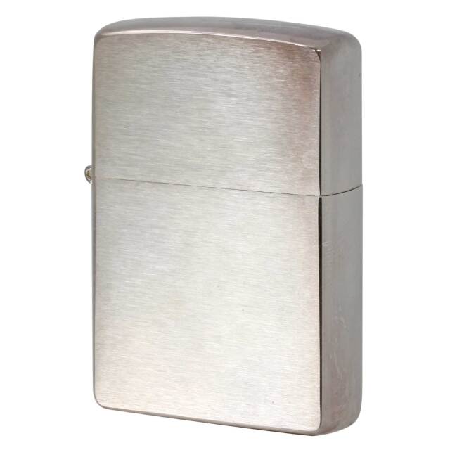 絶版/ヴィンテージ Zippo ジッポー 中古 2005年製造シルバー プレート
