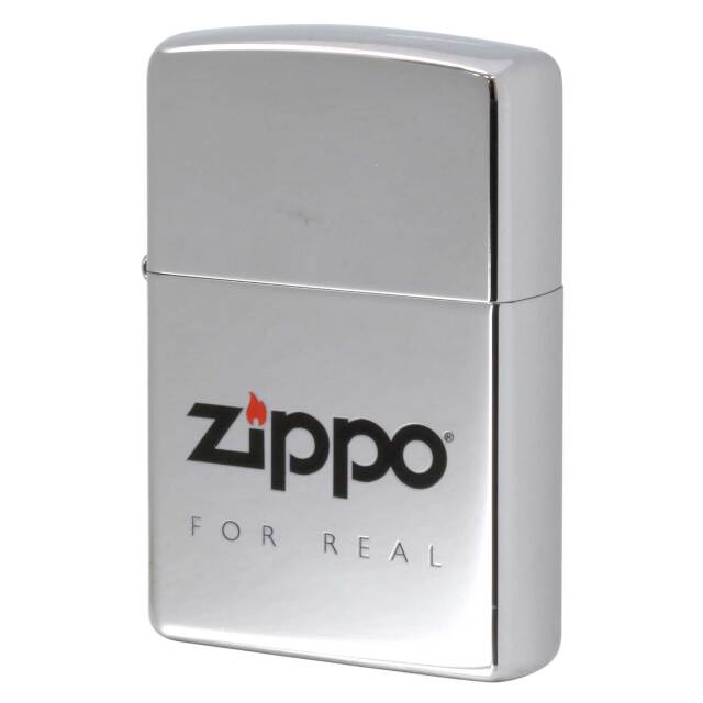 絶版/ヴィンテージ Zippo ジッポー 中古 2005年製造 ZIPPO 565 FOR REAL  [S]ほぼ新品同様