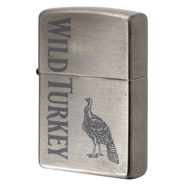 絶版/ヴィンテージ Zippo ジッポー 中古 2001年製造 WILD TURKEY ワイルドターキー キャンペーン 非売品  [C]使用感あり傷汚れあり